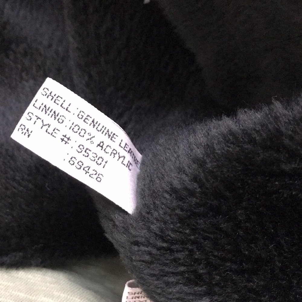 Wilsons Leather - VINTAGE Black Cheetah Print Bomber Jacket - Picture 14 of 14